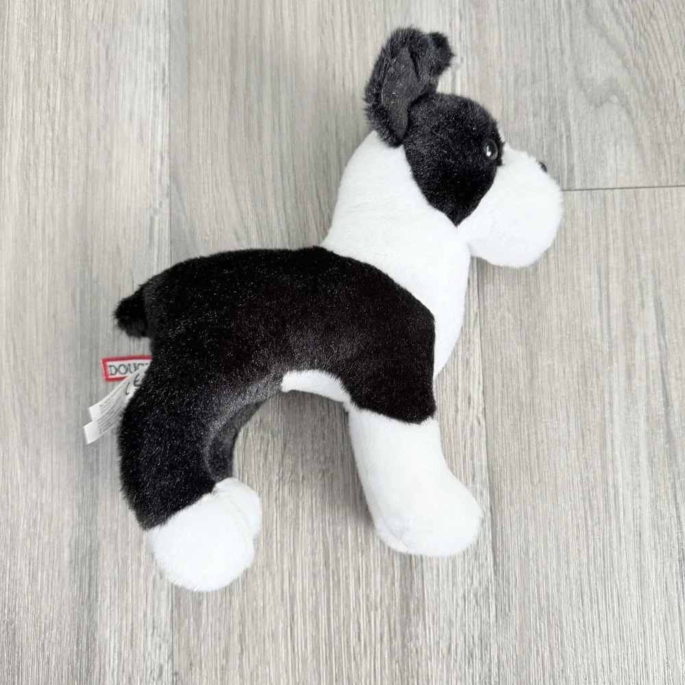 Douglas Quincy Boston Terrier Plush Stuffed Dog Black White 8